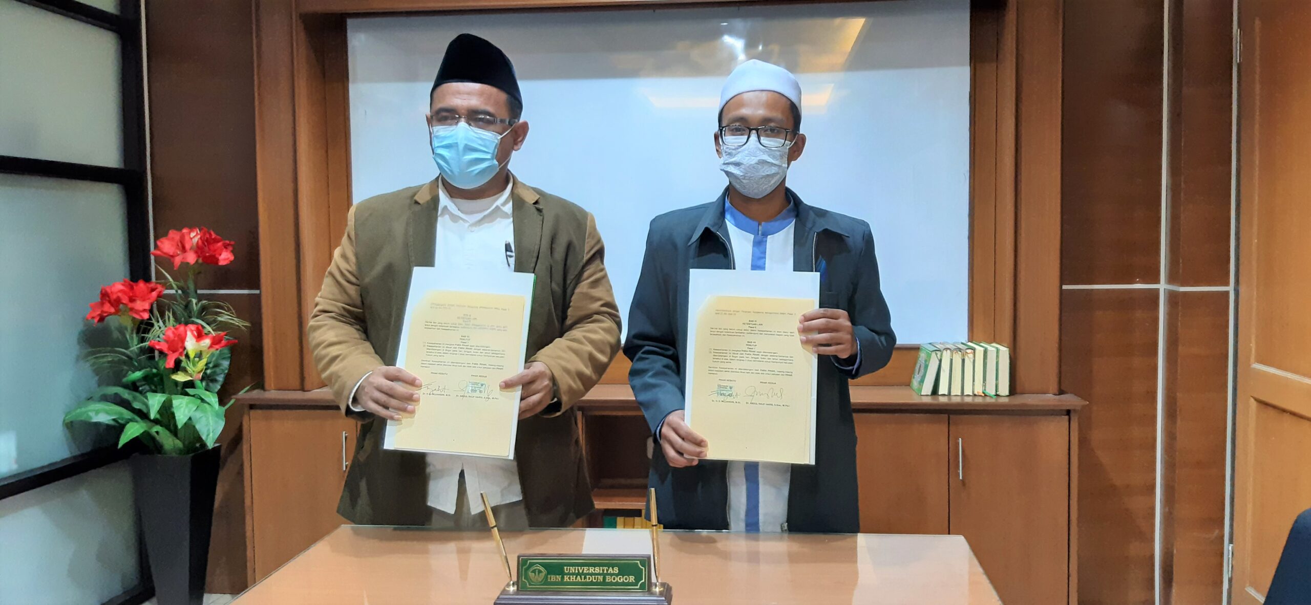 Jalin Kerjasama UIKA Bogor dan STIU Wadi Mubarak
