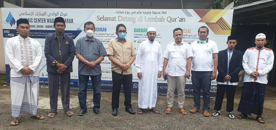 Wujudkan Kota Tahfiz, Wali Kota Padang Kunjungi Islamic Center Wadi Mubarak Bogor