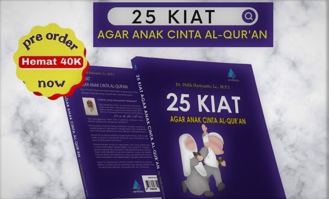 Pemesanan Buku 25 Kiat Anak Agar Cinta Al-Qur’an