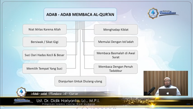 ADAB-ADAB MEMBACA AL-QUR’AN