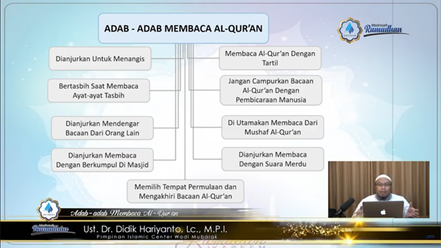 DAB-ADAB MEMBACA AL-QUR’AN PART – 2