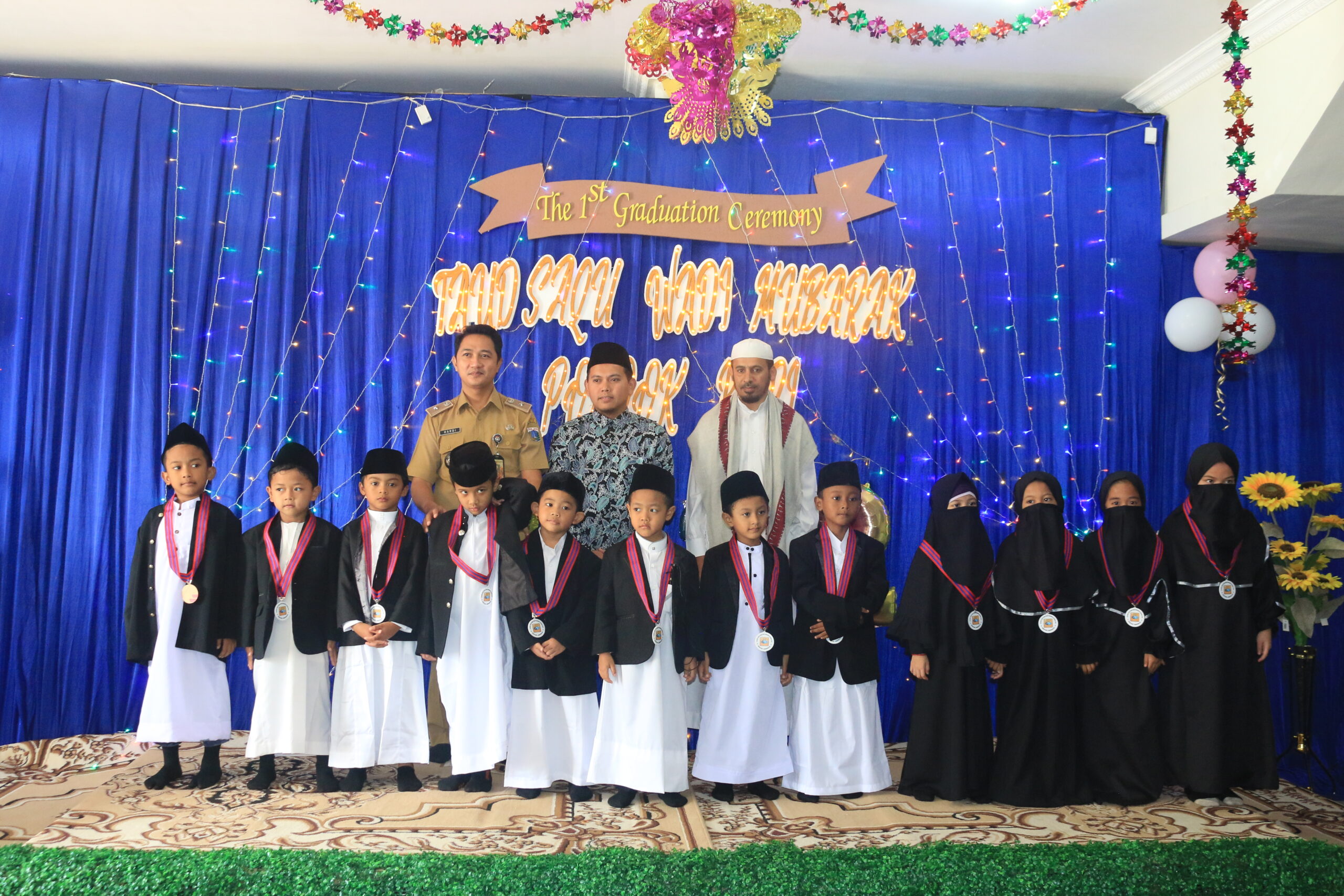 Wisuda Perdana TAUD SaQu Cabang Pondok Kopi
