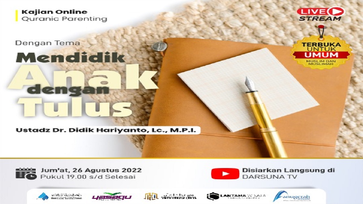 Mendidik Anak dengan Tulus