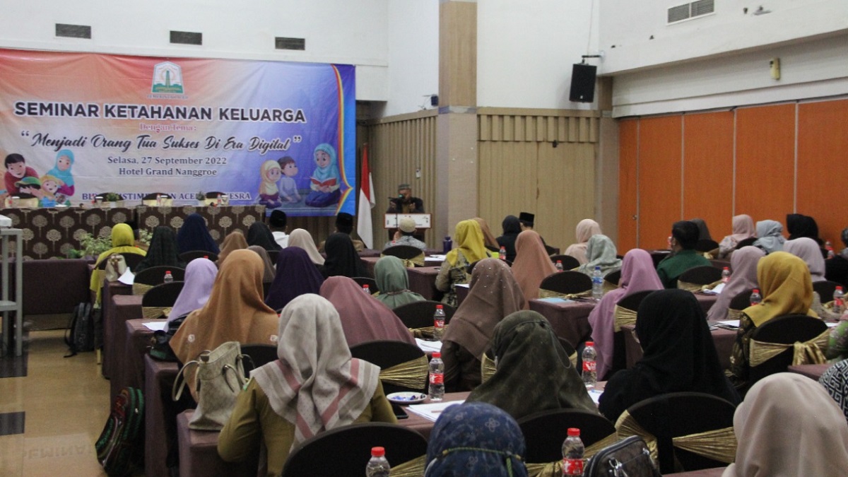 Pimpinan ICWM Isi Materi Seminar Ketahanan Keluarga di Aceh