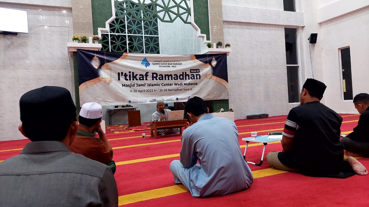Masjid Jami Wadi Mubarak Adakan I’tikaf Sepuluh Hari Terakhir Ramadhan 1444 H