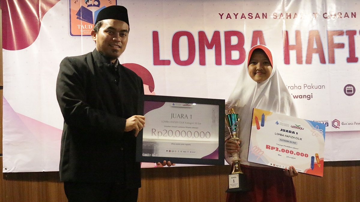 Profil Arin, Juara 1 Lomba Hafizh Cilik 30 Juz Wadi Mubarak