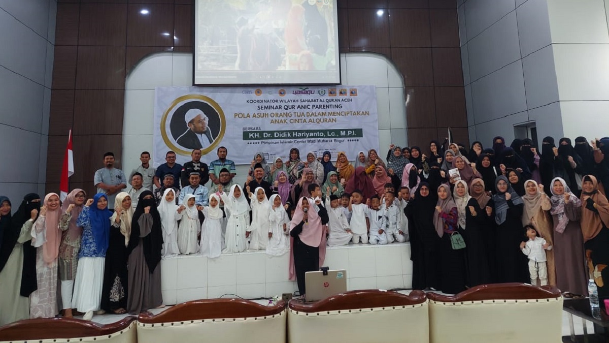 Roadshow Qur’anic Parenting Aceh, Hari Kedua: Pola Asuh Orang Tua dalam Menciptakan Anak Cinta Al-Qur’an