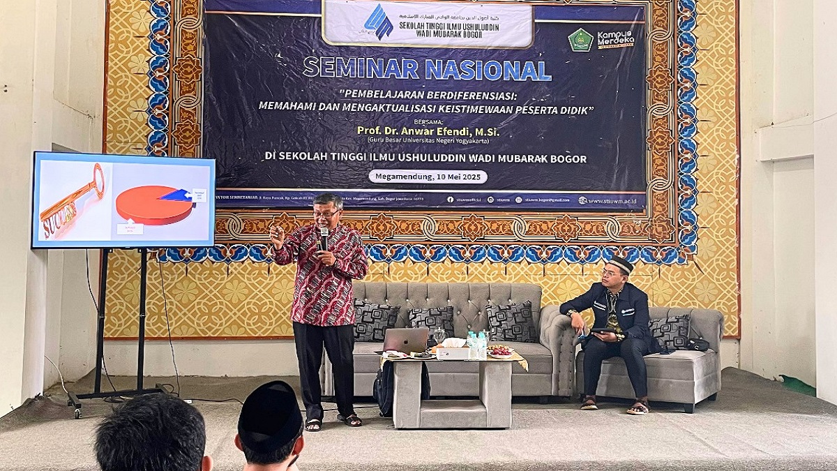 Seminar Nasional STIU Wadi Mubarak: Mengajar Bukan Sekadar Mendidik, Tapi Menyelamatkan Jiwa