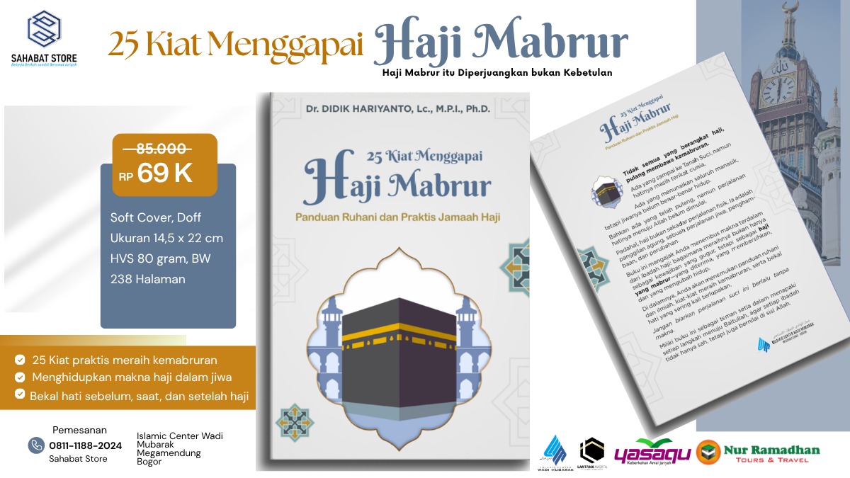 [Buku] 25 Kiat Menggapai Haji Mabrur