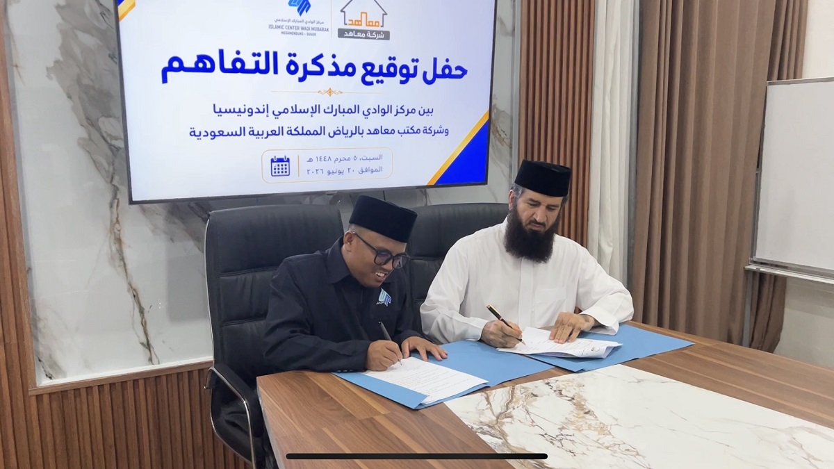 MTs/MA dan Mahabbah Wadi Mubarak Jalin Kerja Sama Strategis dengan Maktab Ma’ahid Riyadh Arab Saudi