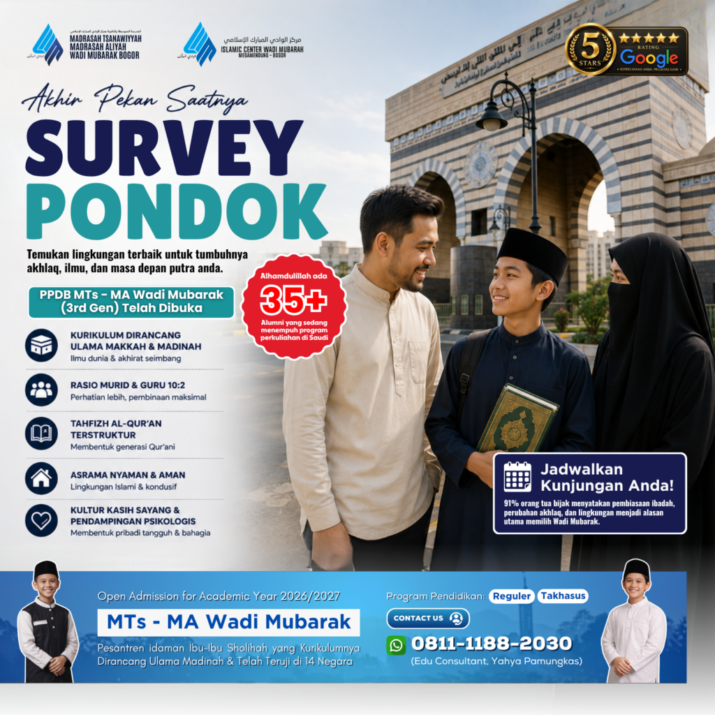 penerimaan santri baru angkatan 3
